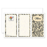 Flourish 8-1/2" x 14" Blank Menu Jackets - Pack of 500