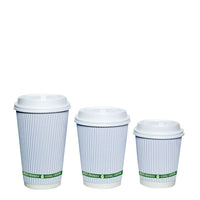 ECO FRIENDLY RIPPLE WALL PAPER CUP - 8OZ