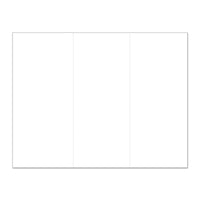 8.5" x 11" Blank Perforated Paper - Pack of 500