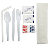 Regular Blue Dietary Kit with Cutlery - Case of 250