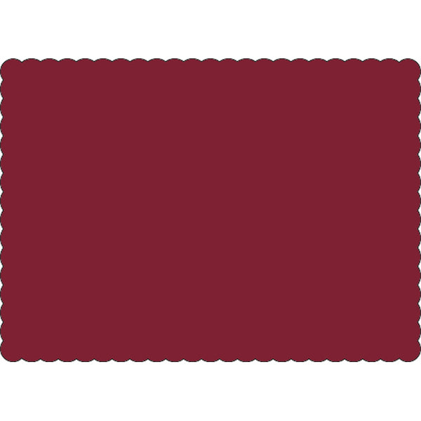 Maroon 10" x 14" Placemats - Case of 1000