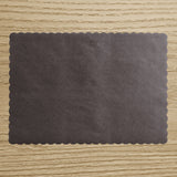 Black 10" x 14" Placemats - Case of 1000