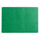 Dark Green 10" x 14" Placemats - Case of 1000