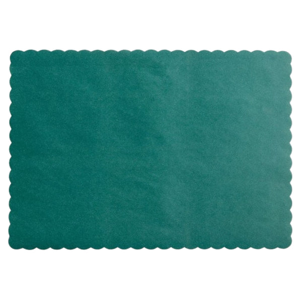 Hunter Green 10" x 14" Placemats - Case of 1000