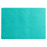 Teal 10" x 14" Placemats - Case of 1000
