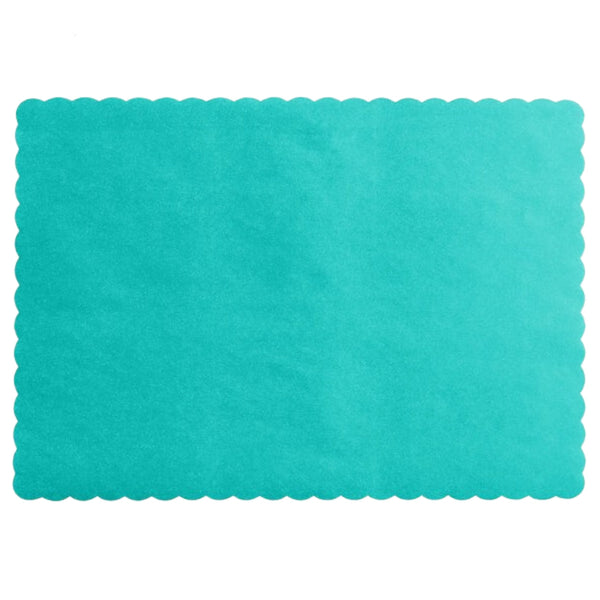 Teal 10" x 14" Placemats - Case of 1000