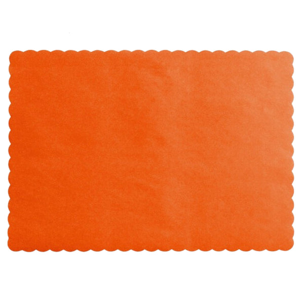 Orange 10" x 14" Placemats - Case of 1000