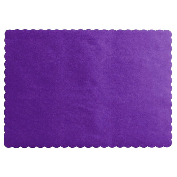 Purple 10" x 14" Placemats - Case of 1000
