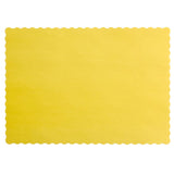 Yellow 10" x 14" Placemats - Case of 1000