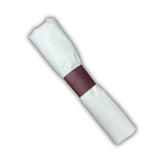 Burgundy Napkin Bands - Case of 20,000