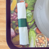 Hunter Green Napkin Bands - Case of 20,000