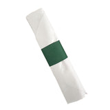 Hunter Green Napkin Bands - Case of 20,000