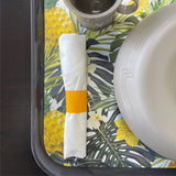 Yellow Napkin Bands - Case of 20,000