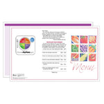 Market Medley Purple Blank Menus - Pack of 500