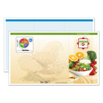 Especially for You 8-1/2" X 14"  Blue Blank Menu Jackets - Pack of 250