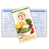 Especially for You 8-1/2" X 14"  Blue Blank Menu Jackets - Pack of 250