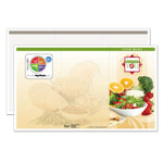 Especially for You 8-1/2" X 14" Grey Blank Menu Jackets - Pack of 250