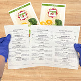 Especially for You 11" x 17" Blank Menu Jackets (No Diet Colors) - Pack of 250