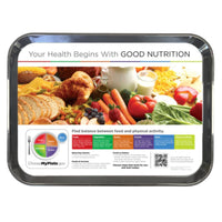 HealthyFare 14" x 19" Interactive Traycovers - Case of 1000