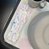 Bland/Pink Dietary Kit with Cutlery - Case of 250