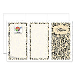 Flourish 8-1/2" x 14" Blank Menu Jackets - Pack of 500
