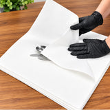 White 16" X 16" Linen-Like Flat Pack Napkins - Case of 1000