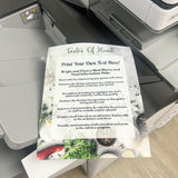 Tastes of Home 8-1/2" x 11" Retail Cafe Shells - 250 to a package