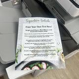 Signature Salad 8-1/2" x 11" Retail Cafe Shells - 250 to a package