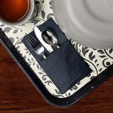 Black Pocket Dinner Napkin - Case of 1000
