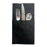 Black Pocket Dinner Napkin - Case of 1000