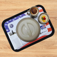 VA Flag Border 14" X 19" Traycovers - Case Of 1000
