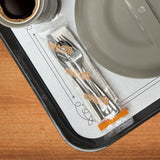 Sugar Free Low Sodium - Stevia / Orange Dietary Kits with Silverware Pouch - Case of 250