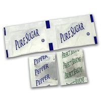 Low Sodium Grey Junior Kits / 2 Sugars, 1 Perfect Seasons, 1 Pepper - Case of 1,000