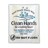 Clean Hands 67% Anti-Bacterial Patient Hand Wipes - Case of 2000