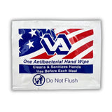 VA 67% Anti-Bacterial Ethyl Alcohol, Microbial-Control Wipes - Case of 2000