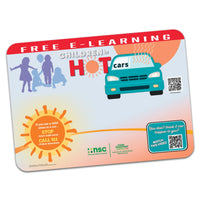 Pediatric Vehicular Heatstroke Awareness 14" X 19" Traycovers