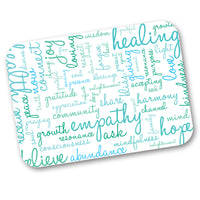 HEALING AFFIRMATIONS 14" X 19" TRAYCOVERS - CASE OF 1000