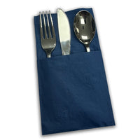 Blue Pocket Dinner Napkin - Case of 1000