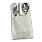 White Pocket Dinner Napkin - Case of 1000