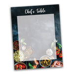 Chef's Table 8-1/2" x 11" Retail Cafe Shells - 250 to a package