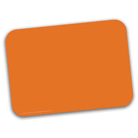 Solid Orange 14" X 19" Tray covers - Pack of 500