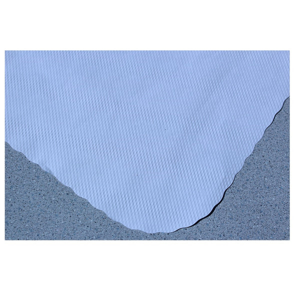 Plain White Linen Embossed 13-5/8" X 18-5/8" Traycovers- Case of 1000