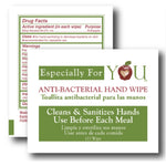 Especially for You Anti-Bacterial Ethyl Alcohol, Microbial-Control Wipes - Case of 2000