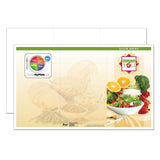 Especially for You 8-1/2" X 14" White Blank Menu Jackets - Pack of 250