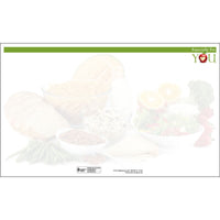 Especially For You Room Service 8-1/2" x 14" Blank Menu Jackets - Pack of 250