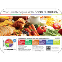 HealthyFare 14" x 19" Interactive Traycovers - Case of 1000