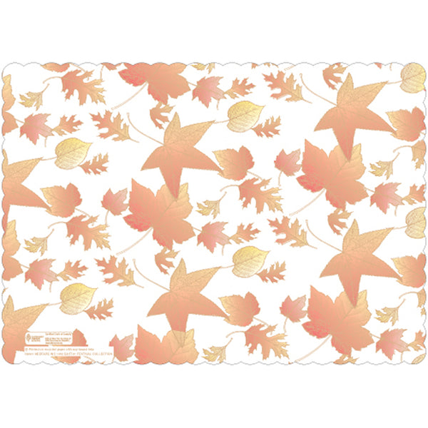 Thanksgiving 10" x 14" Placemats - Pack of 100