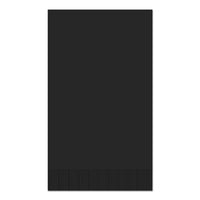 Black 15" x 17" Dinner Napkins - Case of 1000