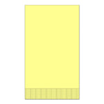 Yellow 15" x 17" Dinner Napkins - Case of 1000