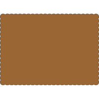 Brown 10" x 14" Placemats - Case of 1000